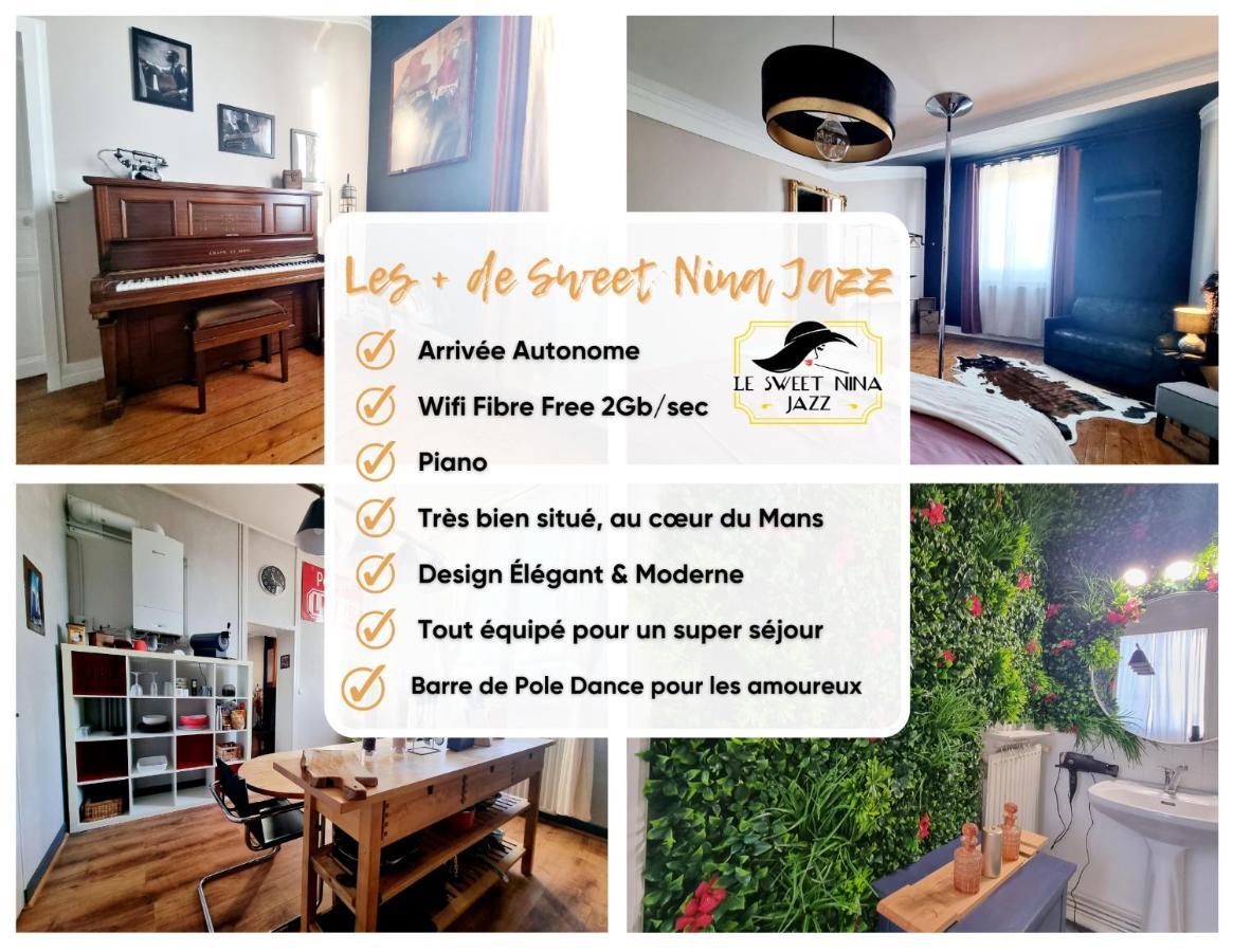 לה מאנש Sweet Nina Jazz Appartement Pour 5 Voyageurs, Situe A La Place De La Republique, Avec Parking Et Lit Queen Size מראה חיצוני תמונה