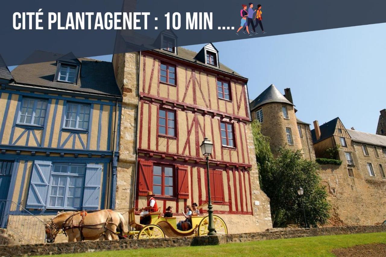 לה מאנש Sweet Nina Jazz Appartement Pour 5 Voyageurs, Situe A La Place De La Republique, Avec Parking Et Lit Queen Size מראה חיצוני תמונה
